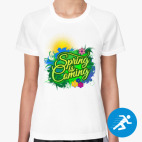 Женская спортивная футболка