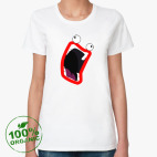 Женская футболка органик