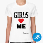 Женская спортивная футболка