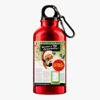 Металлическая бутылка 400 мл UV-DTF