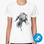 Женская спортивная футболка