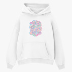 Толстовка худи оверсайз