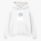 Толстовка худи оверсайз