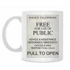 Табличка ТАРДИС Доктор Кто