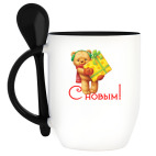 Кружка с ложкой