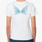 Классическая женская футболка Крылья Феи