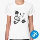 Женская спортивная футболка