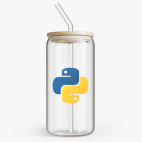 Банка с бамбуковой крышкой