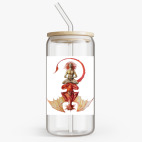 Банка с бамбуковой крышкой