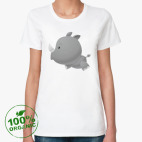 Женская футболка органик