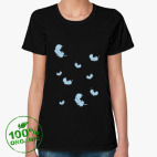 Женская футболка органик