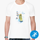 Мужская спортивная футболка