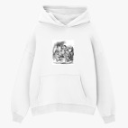 Толстовка худи оверсайз