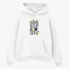 Толстовка худи оверсайз