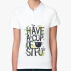 Женская рубашка поло