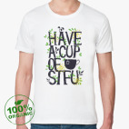 Мужская футболка органик