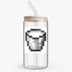 Банка с бамбуковой крышкой