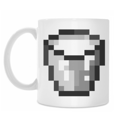 Кружка с принтом 'Молоко Minecraft'