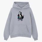 Толстовка худи оверсайз