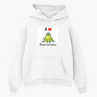 Толстовка худи оверсайз