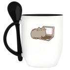 Кружка с ложкой