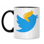 Кружка двухцветная