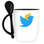 Кружка с ложкой