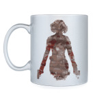 dripping red Абстракция