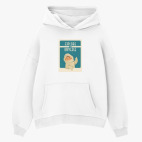 Толстовка худи оверсайз