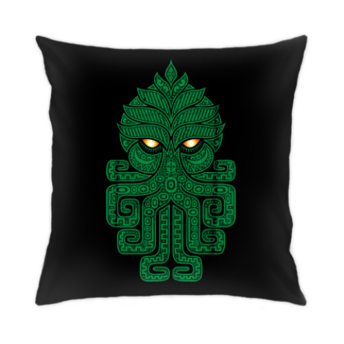 Подушка с принтом Ктулху