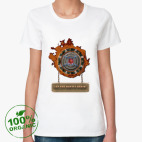 Женская футболка органик