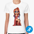 Женская спортивная футболка