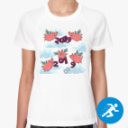 Женская спортивная футболка