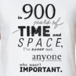 900 years of space and time