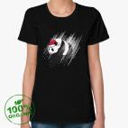 Женская футболка органик