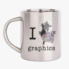 Кружка металлическая