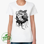 Женская футболка органик