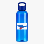 Прозрачная спортивная бутылка