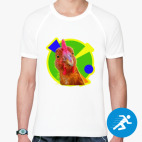 Мужская спортивная футболка