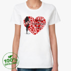 Женская футболка органик