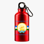 Металлическая бутылка 400 мл UV-DTF