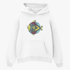 Толстовка худи оверсайз