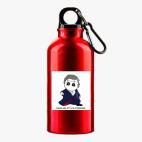 Металлическая бутылка 400 мл UV-DTF