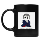 Кружка цветная UV-DTF