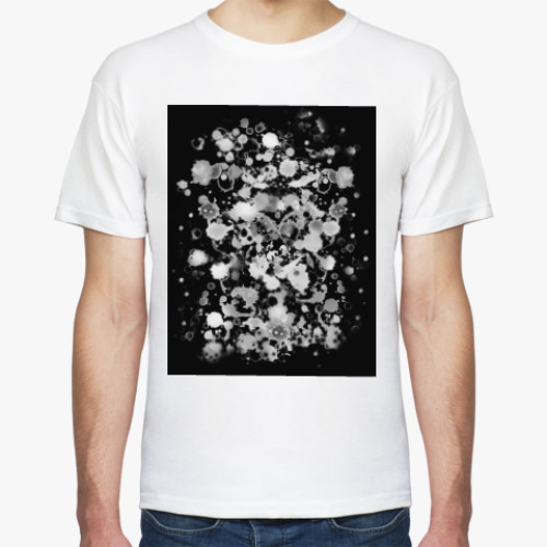 Футболка с принтом Инь и Ян