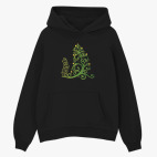 Толстовка худи оверсайз