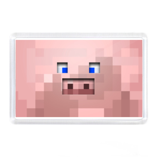 Магнит с принтом  Minecraft