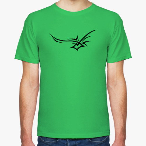 Футболка с принтом Трайбл