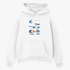 Толстовка худи оверсайз