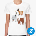 Женская спортивная футболка